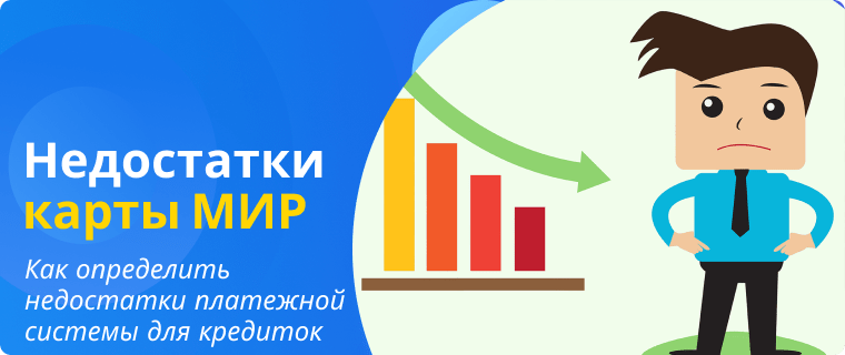 Disadvantages of the MIR Payment Card