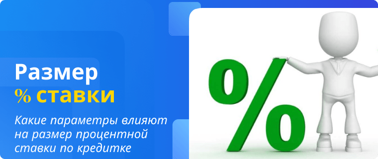 Parameters affecting the credit card interest rate