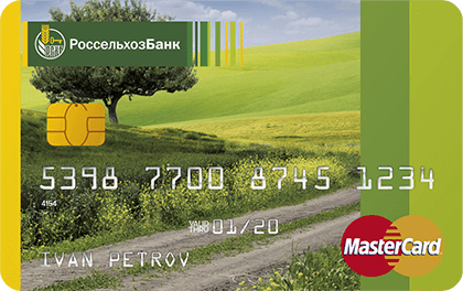 Russian Agricultural Bank Credit Card