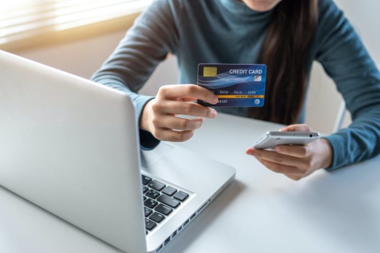 Online application for a credit card