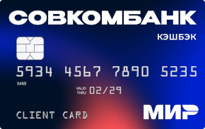 Sovcombank cashback card